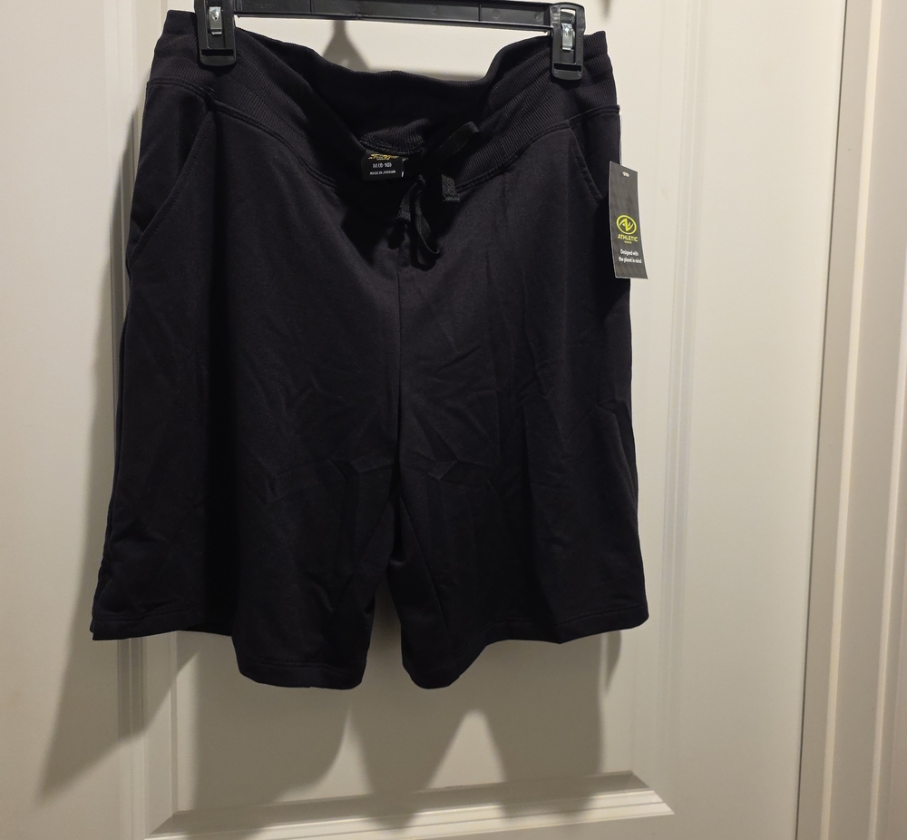 Athletic Works Black Athletic Drawstring Shorts